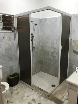 Un baño de Mini Hostal Cultural de Mazatlán