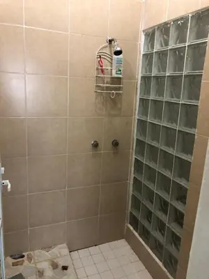 Un baño de Mini Hostal Cultural de Mazatlán