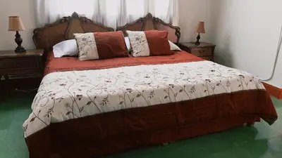 Cama o camas de una habitación en Hostal La española Parras