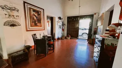 Zona de estar de Hostal La española Parras
