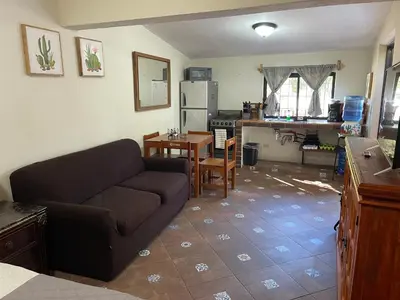 Una cocina o zona de cocina en La chocita