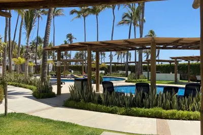 Piscina en o cerca de Modern Decor Apartment near ocean