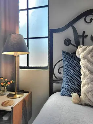 Cama o camas de una habitación en Casa Magdalena