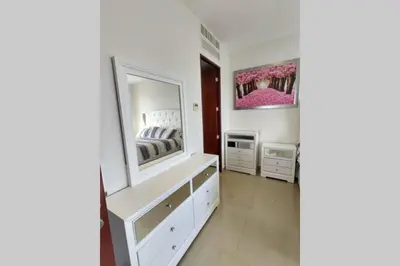Una cocina o zona de cocina en Condominio de lujo a Pie de Playa