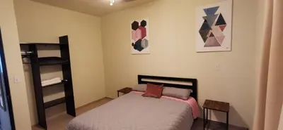 Cama o camas de una habitación en Departamento Y