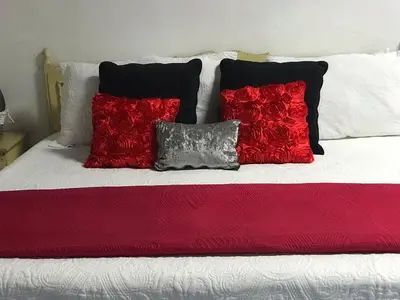 Cama o camas de una habitación en Casa Díaz Habitacion Diamante