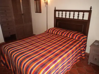 Cama o camas de una habitación en La Casa Contenta