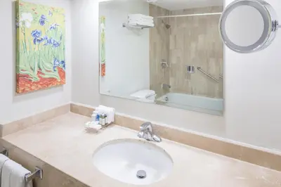 Un baño de Wyndham Executivo Culiacan