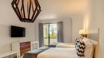 Cama o camas de una habitación en Luna Palace