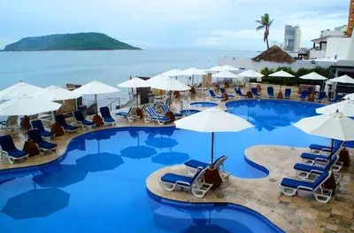 Paisaje cerca de este resort