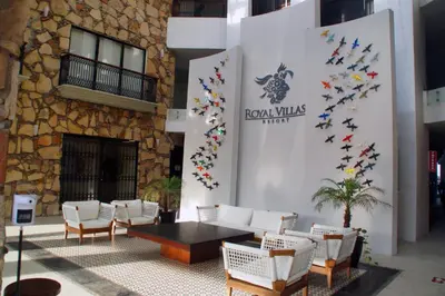 Zona de estar de Royal Villas Resort