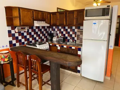 Una cocina o zona de cocina en Villa Serena Centro Historico