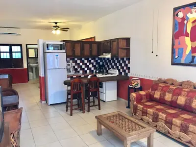 Una cocina o zona de cocina en Villa Serena Centro Historico