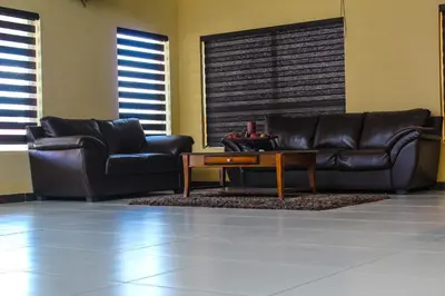 Zona de estar de La Huerta Inn & Suites