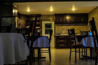 Una cocina o zona de cocina en La Huerta Inn & Suites