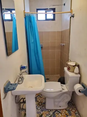 Un baño de Hostal Pata de Perro