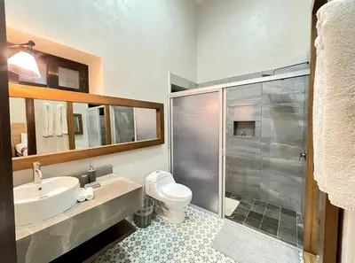 Un baño de Hotel Casa Nodin