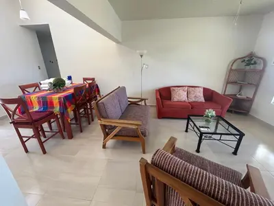 Zona de estar de Casa Llena de Vida LB8 Alberca privada VISTA A LA BAHIA