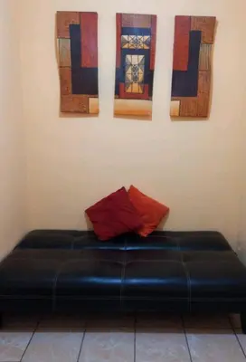 Zona de estar de Casa Vicky Alojamiento para vacaciones y trámites consulares
