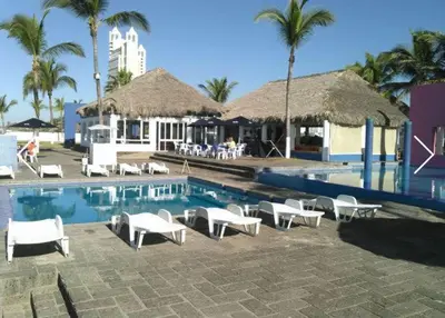 Piscina en o cerca de Casa en la playa