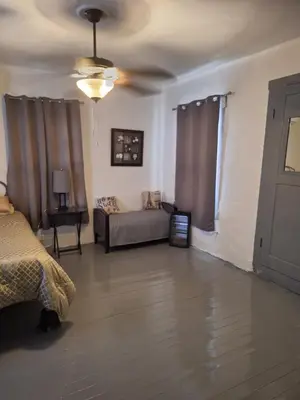 Cama o camas de una habitación en Casa en La zona Centro de la Ciudad
