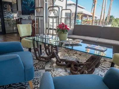 Zona de estar de Sawari Hotel