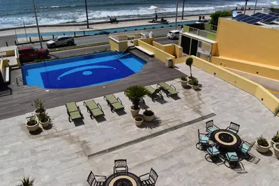 Piscina en o cerca de Departamento en Torre Miramar, Malecón de Mazatlán