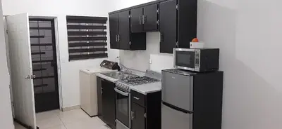 Una cocina o zona de cocina en Casa Mina la prieta