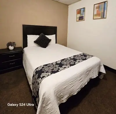 Cama o camas de una habitación en Hotel Plaza