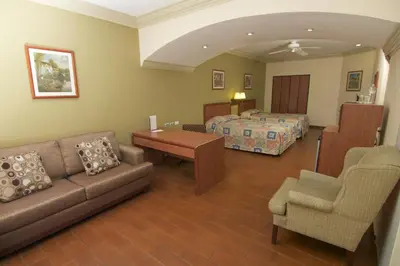 Zona de estar de Hotel Premier