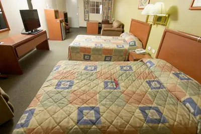 Cama o camas de una habitación en Hotel Premier