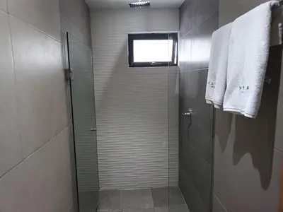 Un baño de Hotel Kavia Mazatlán