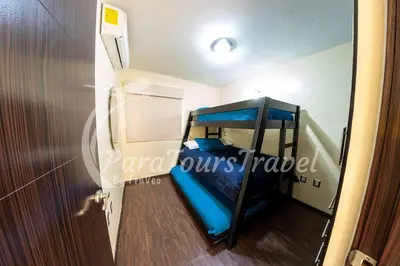 Cama o camas de una habitación en Hermosa Casa, Cerca del Mar, 3 min de la Playa