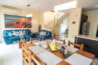 Zona de estar de Hermosa Casa, Cerca del Mar, 3 min de la Playa