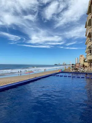 Vista general del mar o vista desde el apartamento