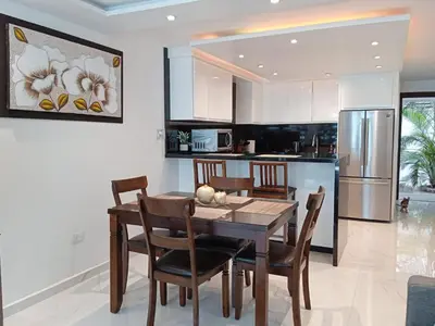 Una cocina o zona de cocina en Marina del Sol Resort Condo directly on the Ocean 102