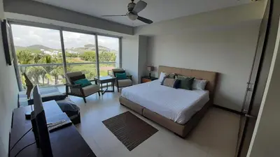 Cama o camas de una habitación en PENINSULA2C