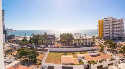 Vista general del mar o vista desde el apartamento