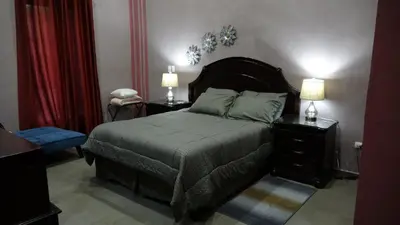 Cama o camas de una habitación en Casona 13 Flechas