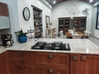 Una cocina o zona de cocina en Casona 13 Flechas
