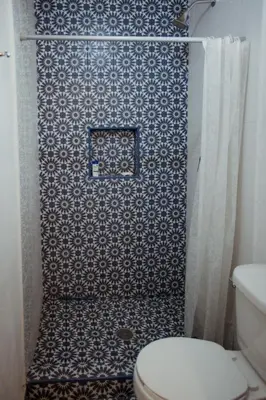 Un baño de Cabaña La Camelia