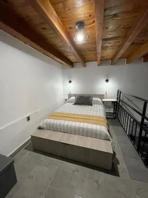 Cama o camas de una habitación en Casa 300 - A