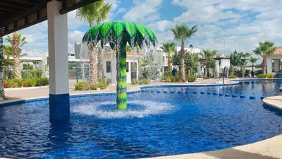Piscina en o cerca de Casa Mazatlán, alberca, baño y clima en cada habitacion