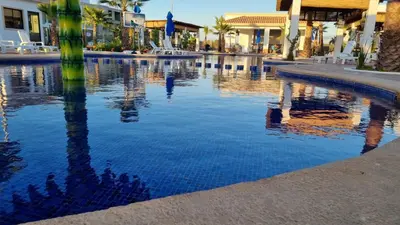 Piscina en o cerca de Hermoso Departamento nuevo con acceso a Alberca