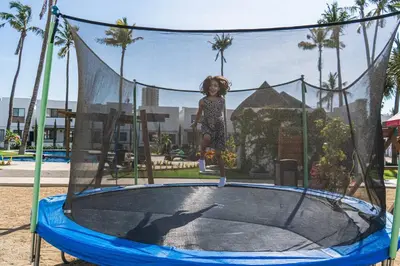 Zona de juegos infantil en La casa del Mar. Mazatlán
