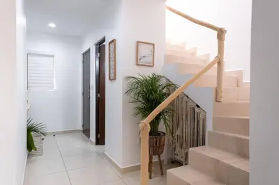 Plano de - CASA PALMA - Moderna casa a pasos de la playa