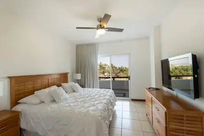 Cama o camas de una habitación en Exclusivo departamento en la zona dorada
