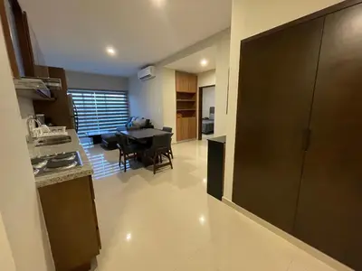 Una cocina o zona de cocina en Paseo Lomas, muy céntrico y equipado a 5 min playa