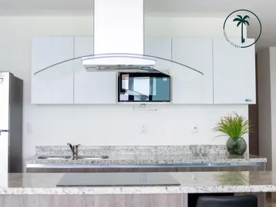 Plano de Moderno condominio con vista al mar!