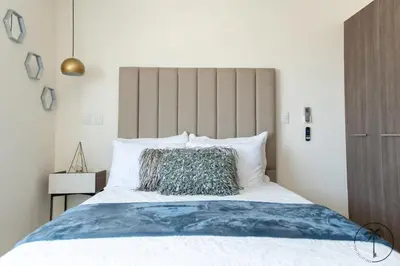 Cama o camas de una habitación en Nuevo Departamento en el Malecón!